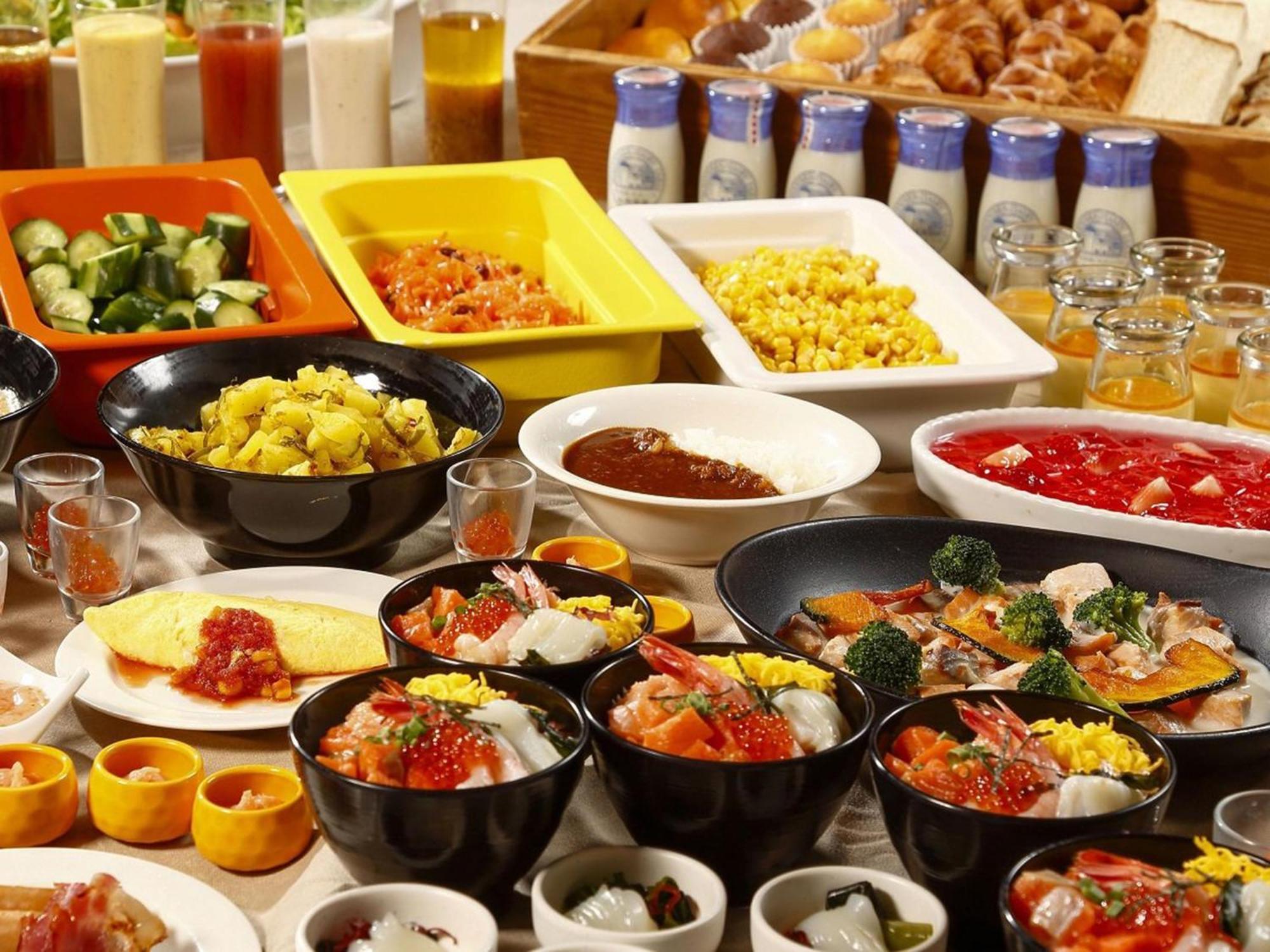 Sapporo Prince Hotel Buitenkant foto A buffet