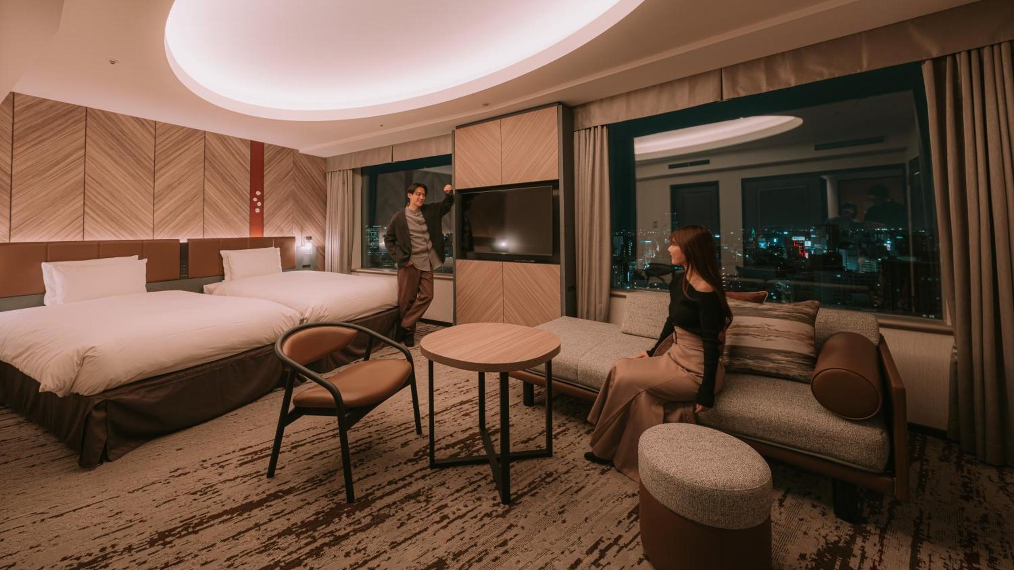 Sapporo Prince Hotel Buitenkant foto A suite at the hotel