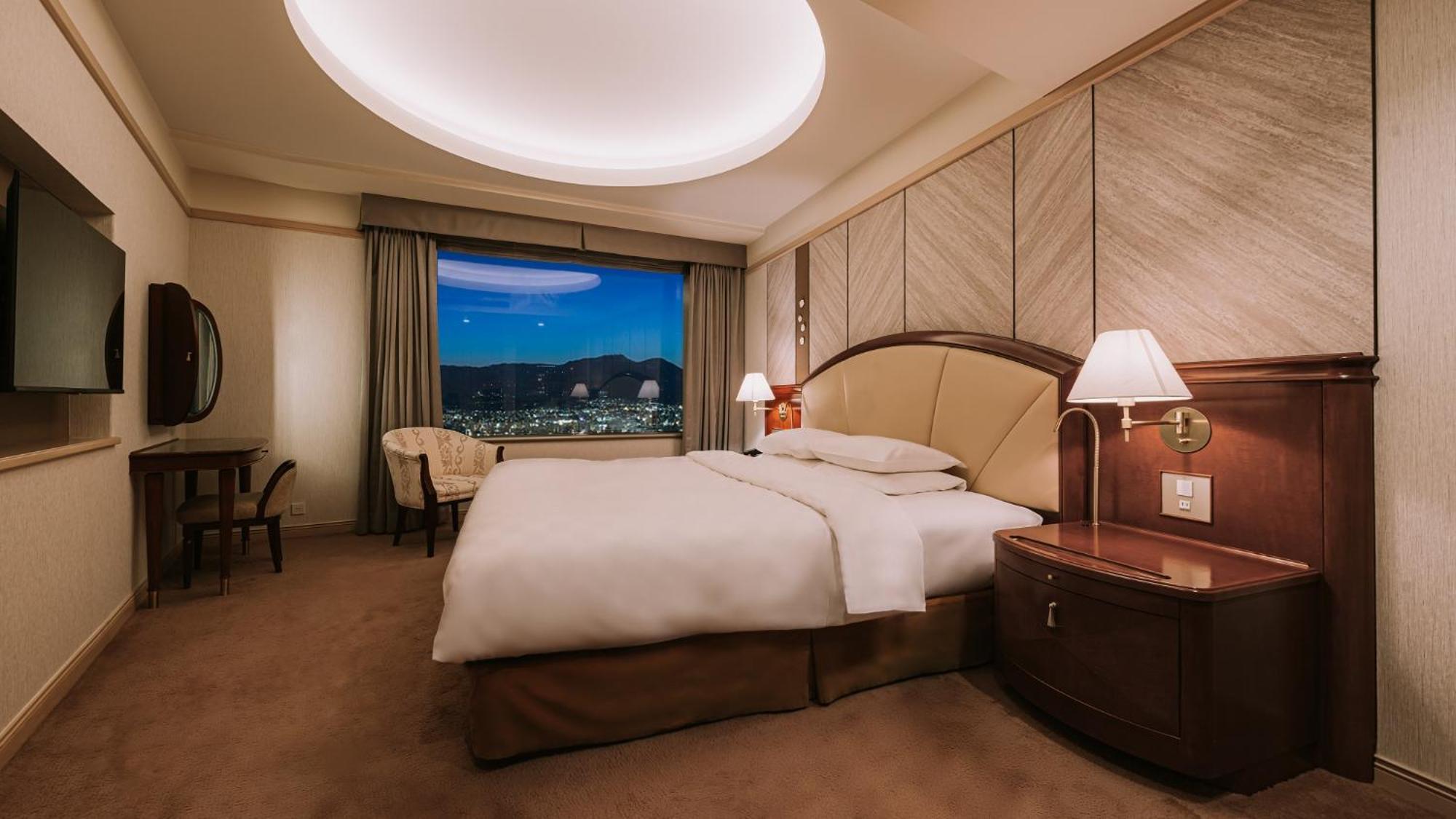 Sapporo Prince Hotel Buitenkant foto A bedroom at the hotel